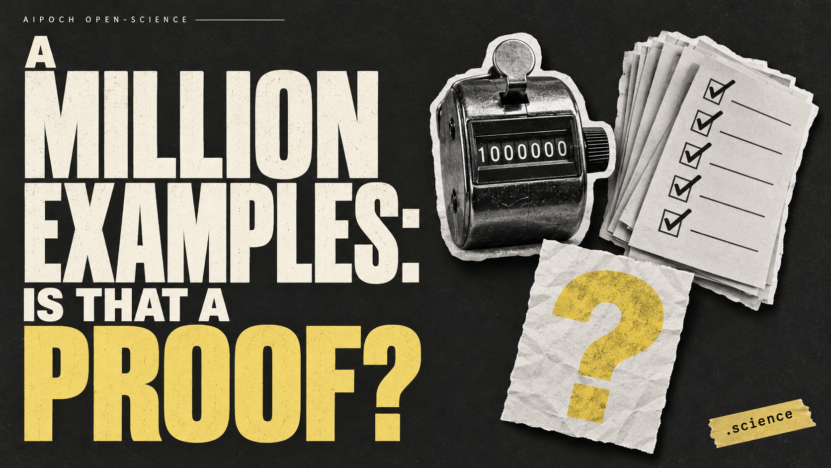 A Million Examples - Is That a Proof