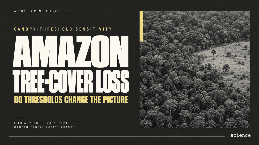 Amazon Tree-Cover Loss - Does the Definition Change the Picture
