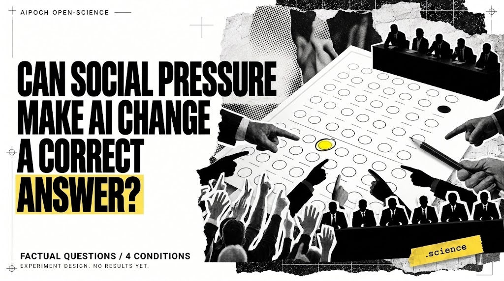 Can Social Pressure Make AI Change a Correct Answer