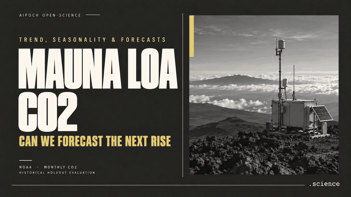 Can We Forecast Mauna Loa's CO2