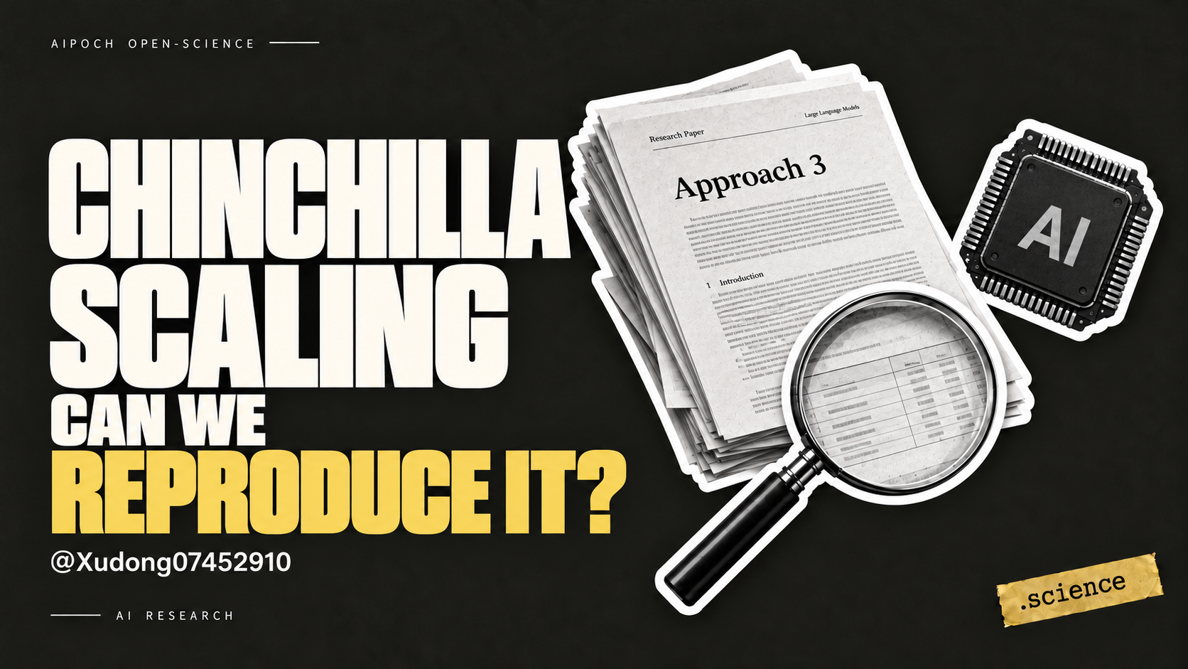 Can We Reproduce Chinchilla Scaling