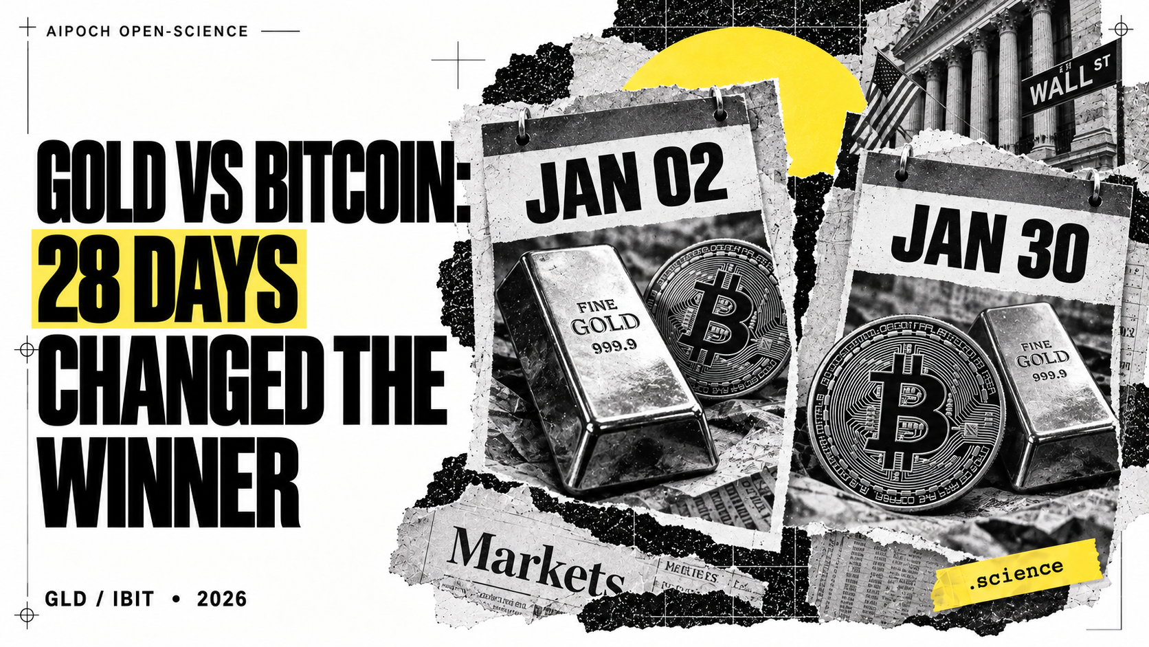 Gold vs Bitcoin 28 Days Changed the Winner