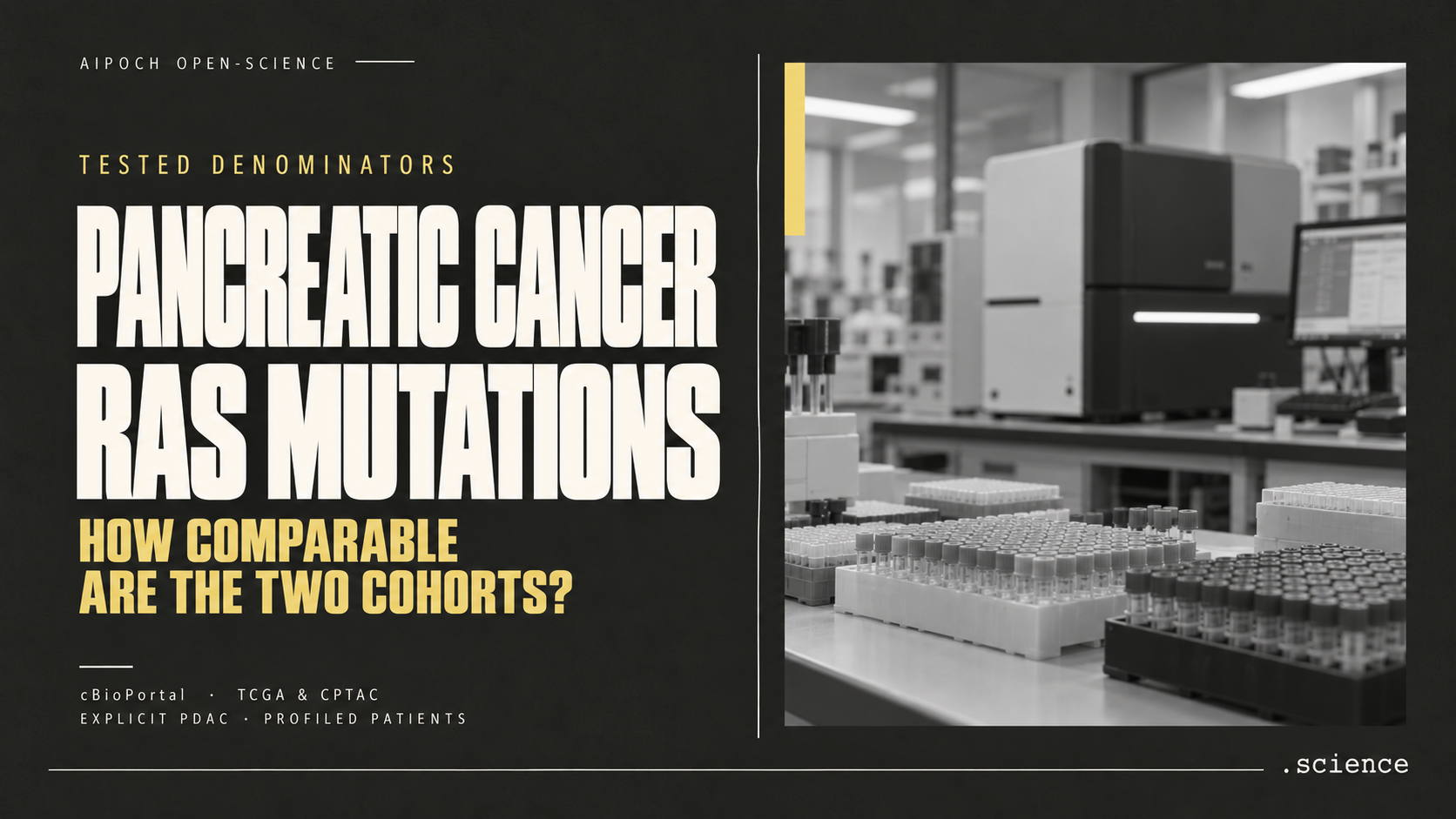 RAS mutations in two public pancreatic cohorts